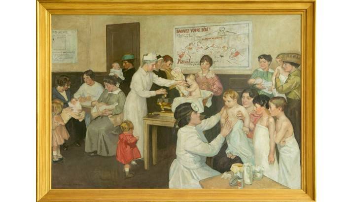 Clinic for French Children by Cameron Burnside