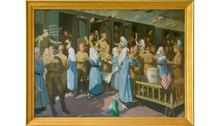 Line of Communication Canteen by Cameron Burnside