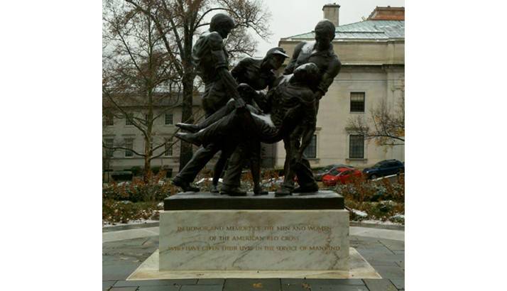 The Red Cross Spirit by Felix de Weldon